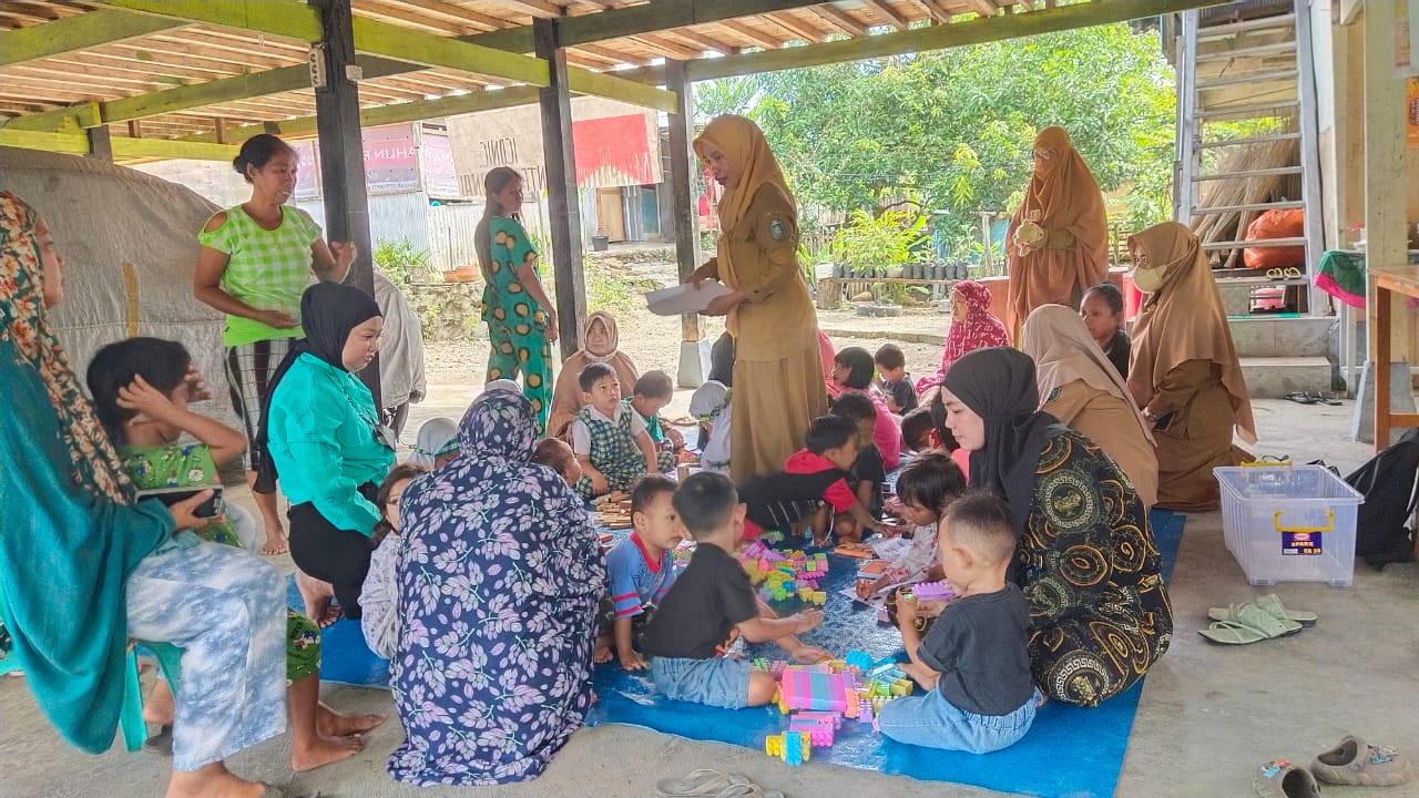 DP3A Pemkot Parepare Gelar Trauma Healing di Tiga Kecamatan Terdampak Bencana