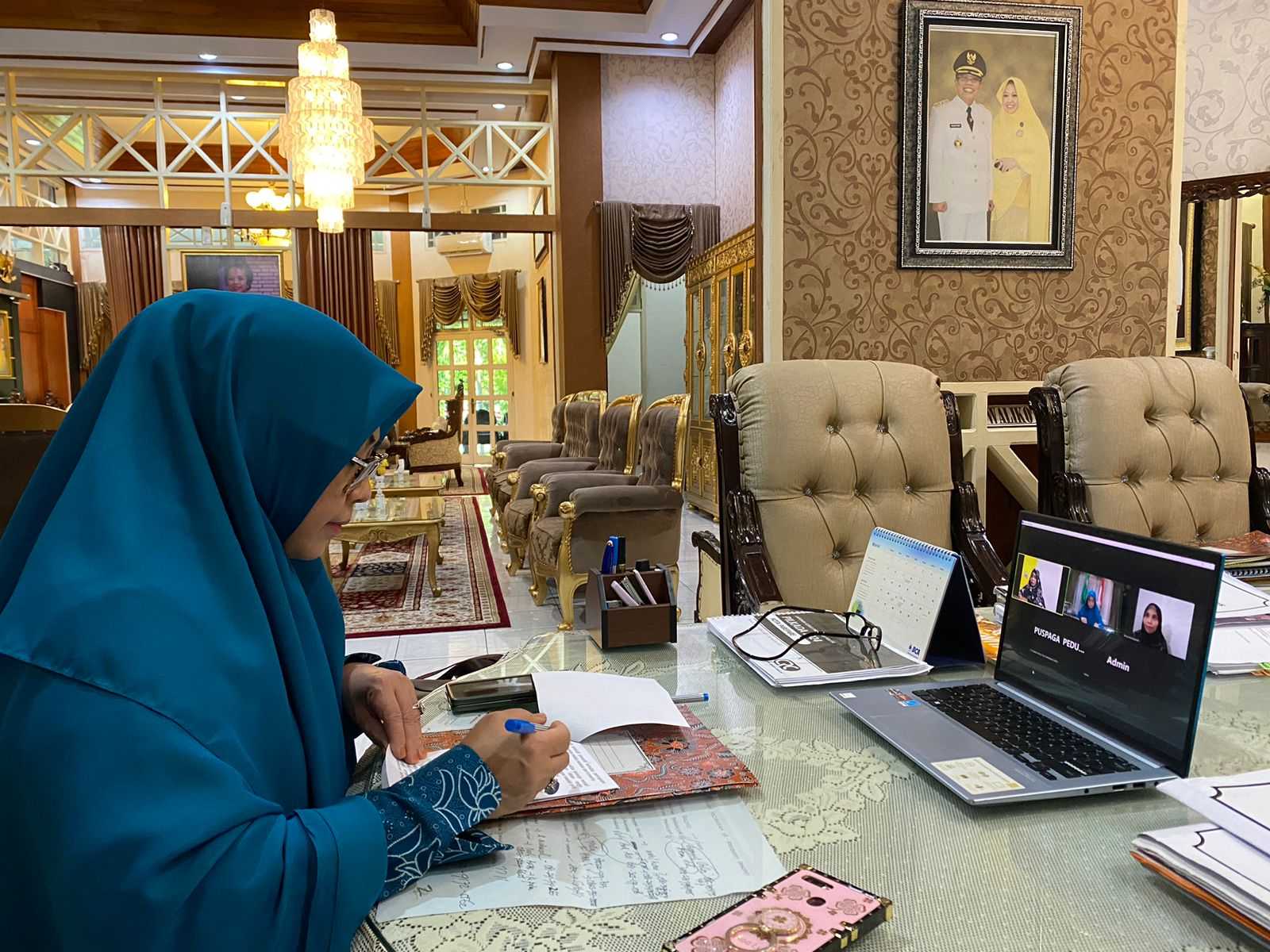 Erna Rasyid Taufan Launching Program Ramadan Puspaga PeduliTa’