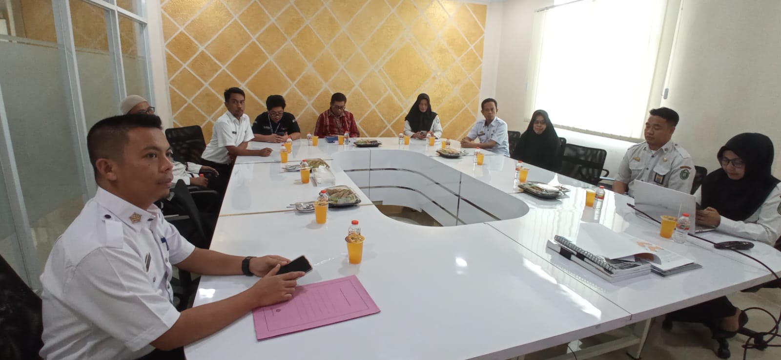 Tim Penilai LAN RI Makassar Verikasi Inovasi Super Peduli Pemkot Parepare