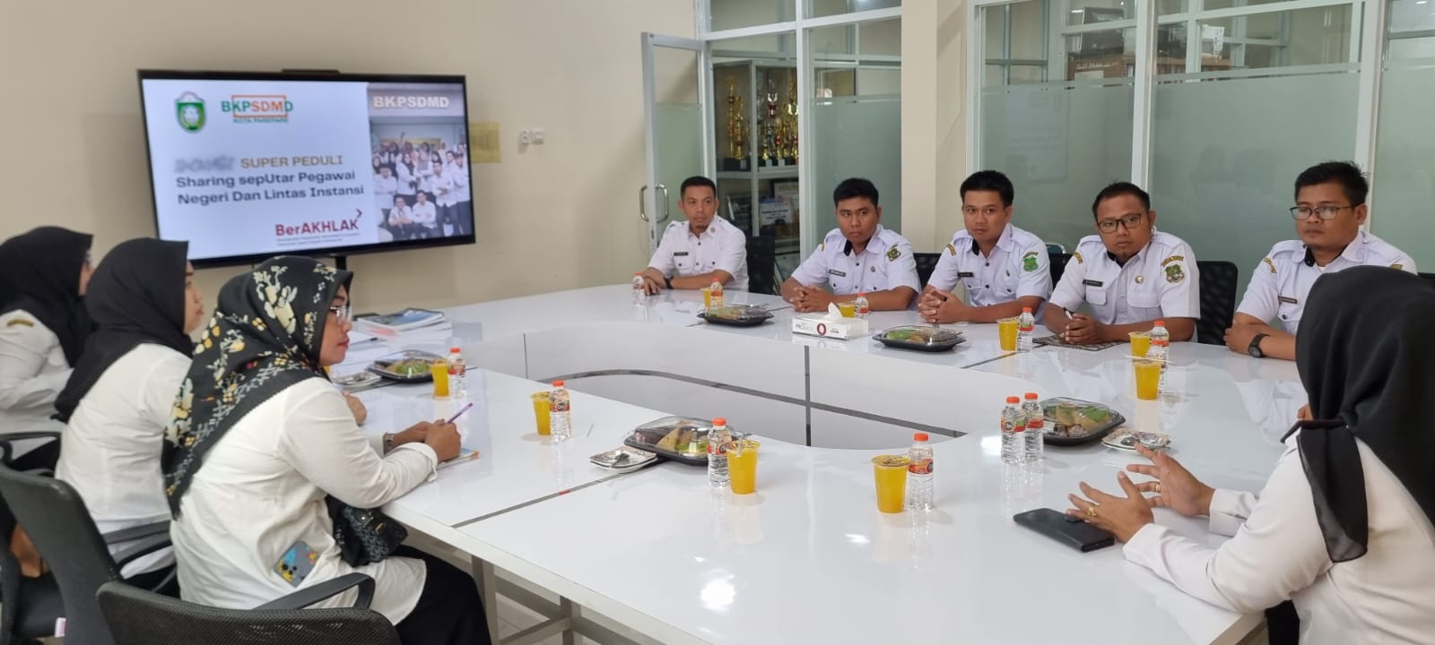 BKPSDMD Parepare Terima Kunjungan Studi Tiru BKPSDMD Sidrap