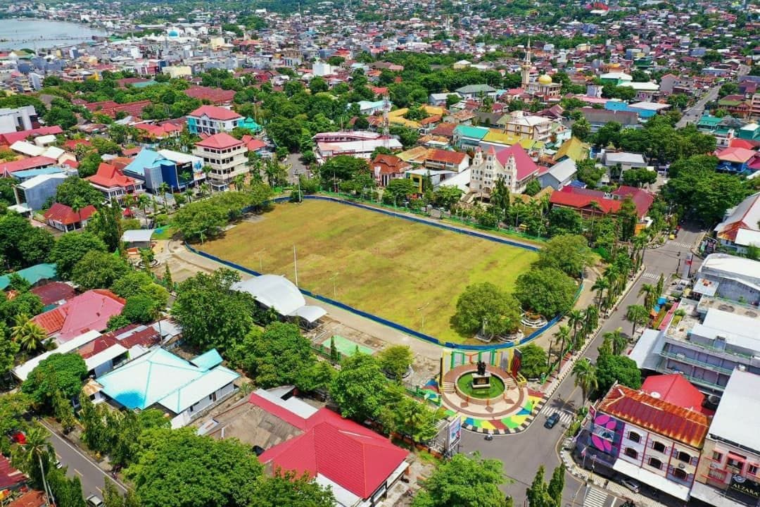 Kebersihan Lapangan Andi Makkasau Tetap Terjaga Pasca Pesta Kemenangan PSM Makassar