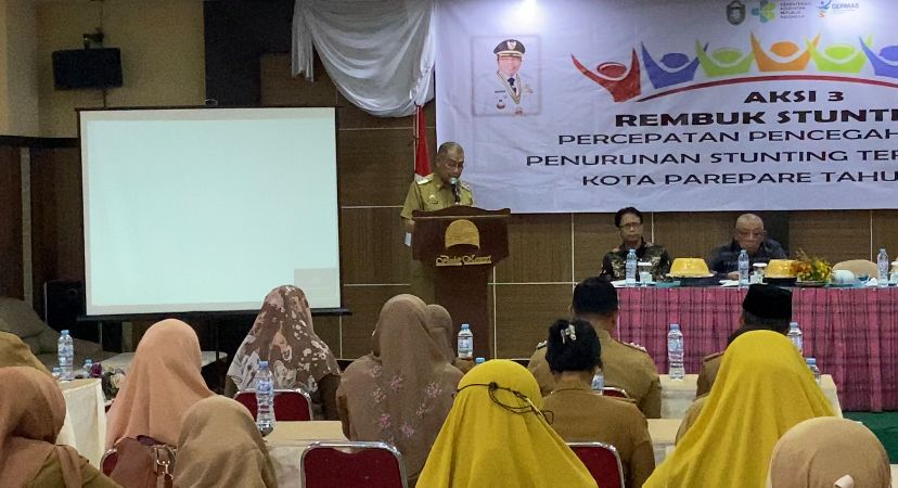 Tekan stunting, Pemkot Parepare Gelar Aksi Rembuk Stunting