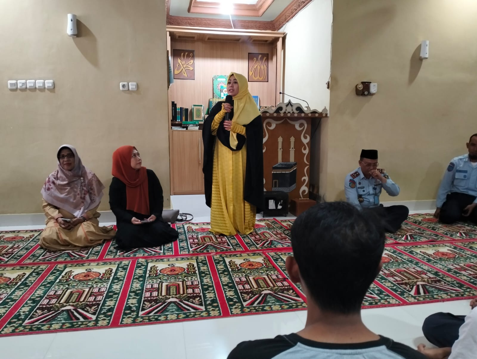 Erna Rasyid Taufan Diundang Bawa Tausyiah Bagi WBP Lapas Kelas IIA Parepare