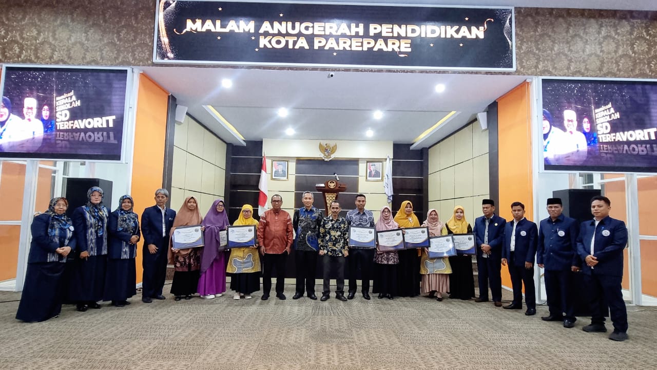 Inilah Kepsek dan Guru Terfavorit Pilihan Masyarakat di Parepare