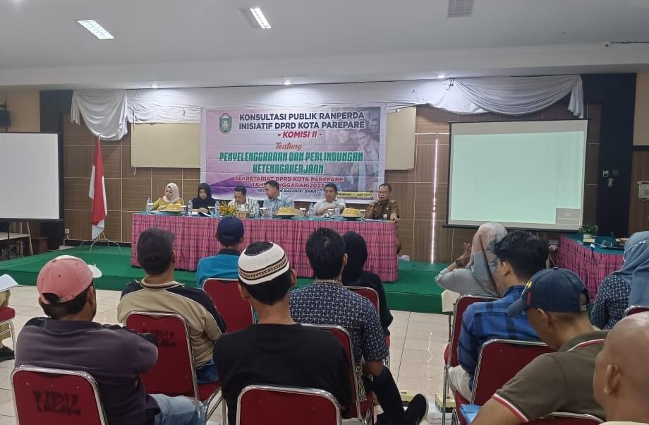 Konsultasi Publik, DPRD Parepare Sempurnakan Usulan Ranperda Sebelum Ditetapkan Perda 2023