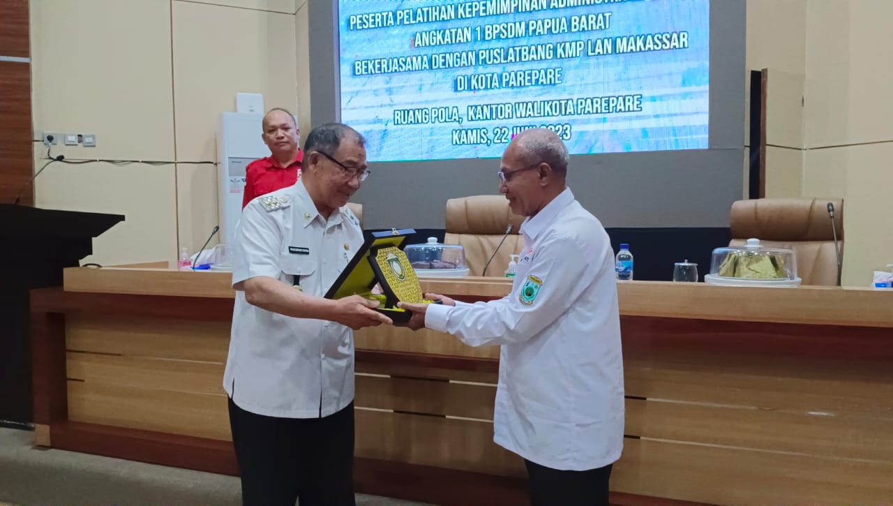 Pangerang Rahim Terima Studi Lapang BPSDM Papua Barat