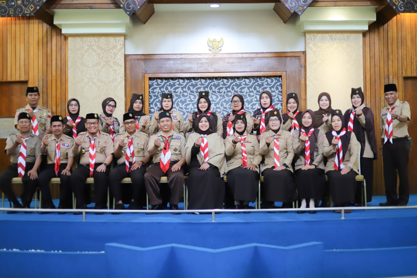 ERAT Lepas Keberangkatan Peserta Karang Pamitran Nasional