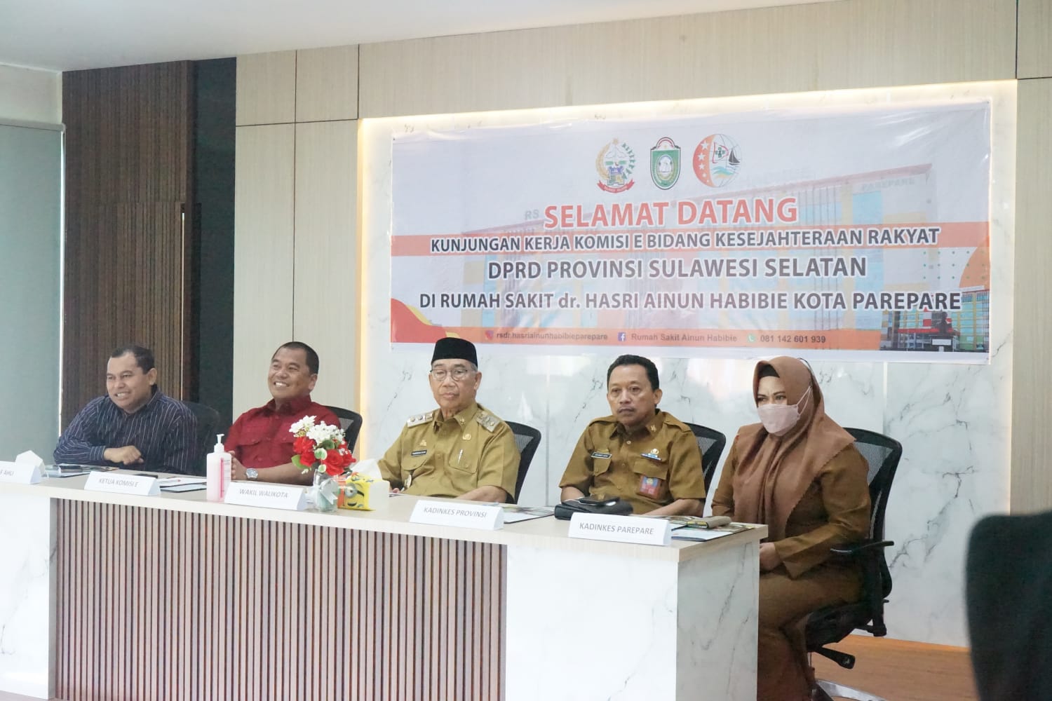 DPRD Sulsel kunjungi RS Regional Hasri Ainun Habibie
