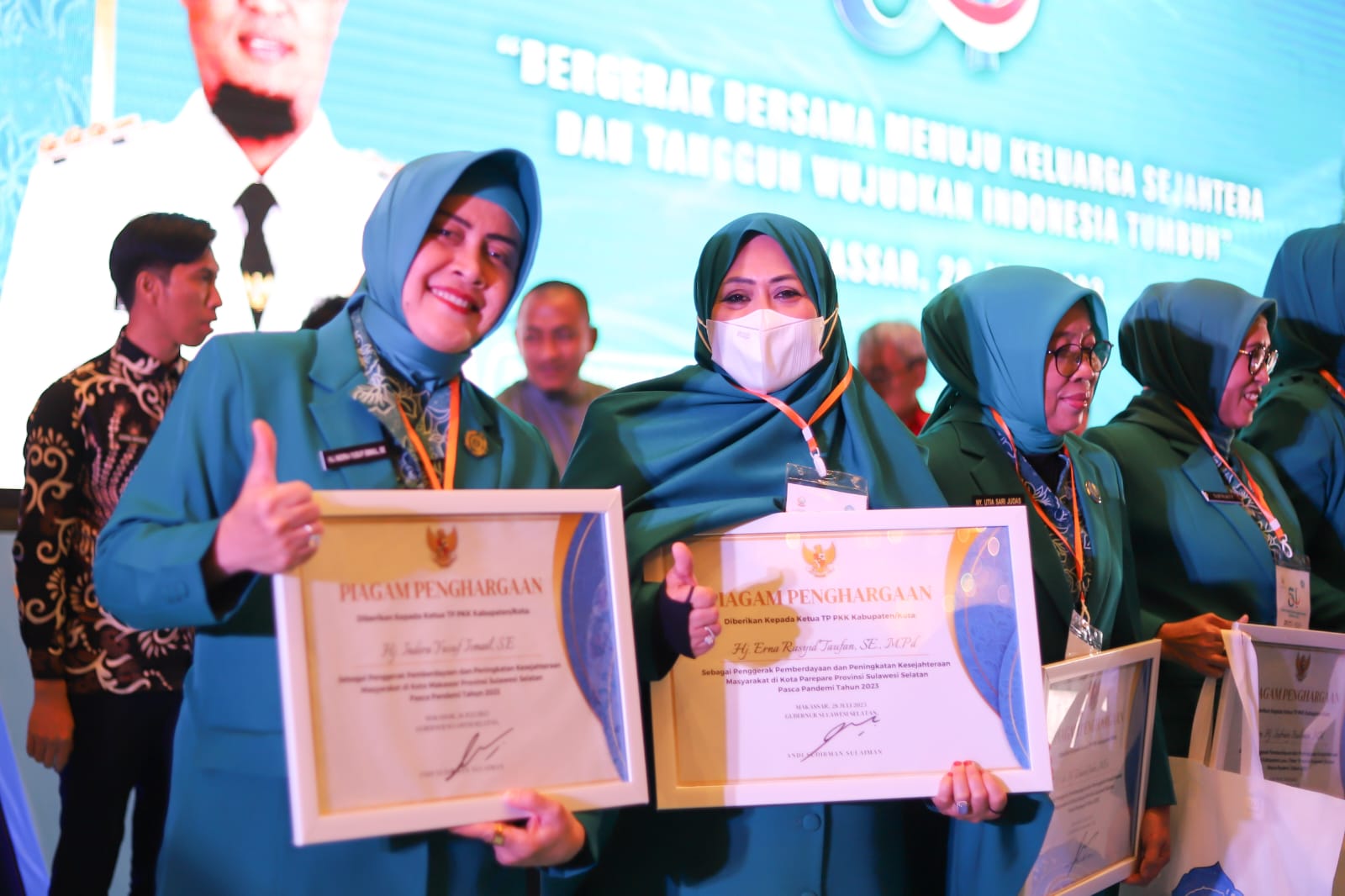 Di Bawah Kepemimpinan ERAT, PKK Parepare Sabet Empat Penghargaan di HKG ke-51