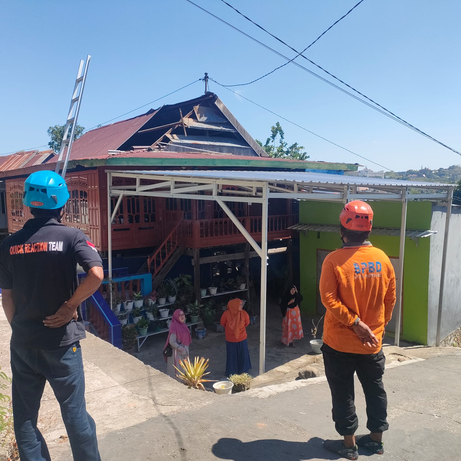 Pemkot Parepare Data Kerusakan Rumah Warga Terdampak Angin Kencang di Beberapa Titik