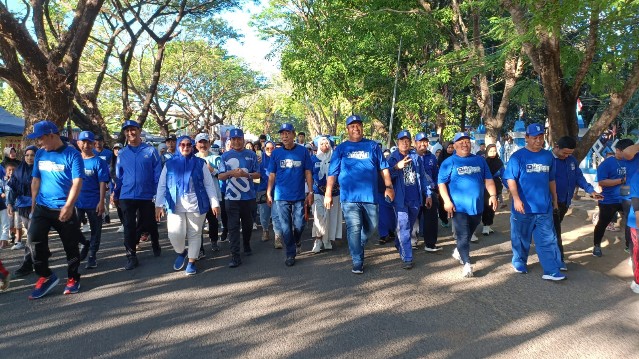 DPD PAN Maros Gelar Jalan Santai