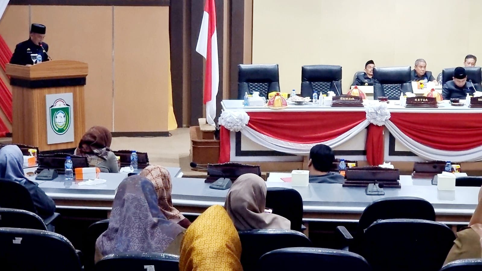 Jawaban Walikota Parepare Atas Ranperda Penyertaan Modal Pemkot pada PAM Tirta Karajae