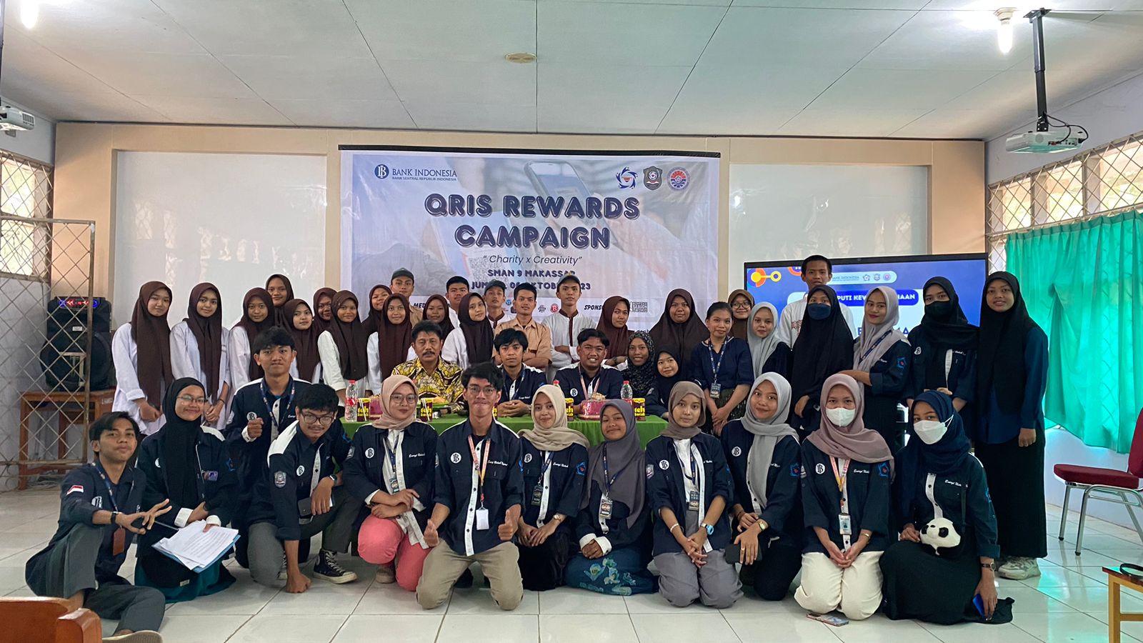 GenBi Komisariat UNM: Kenali Kebijakan BI Lewat QRIS Rewards Campaign