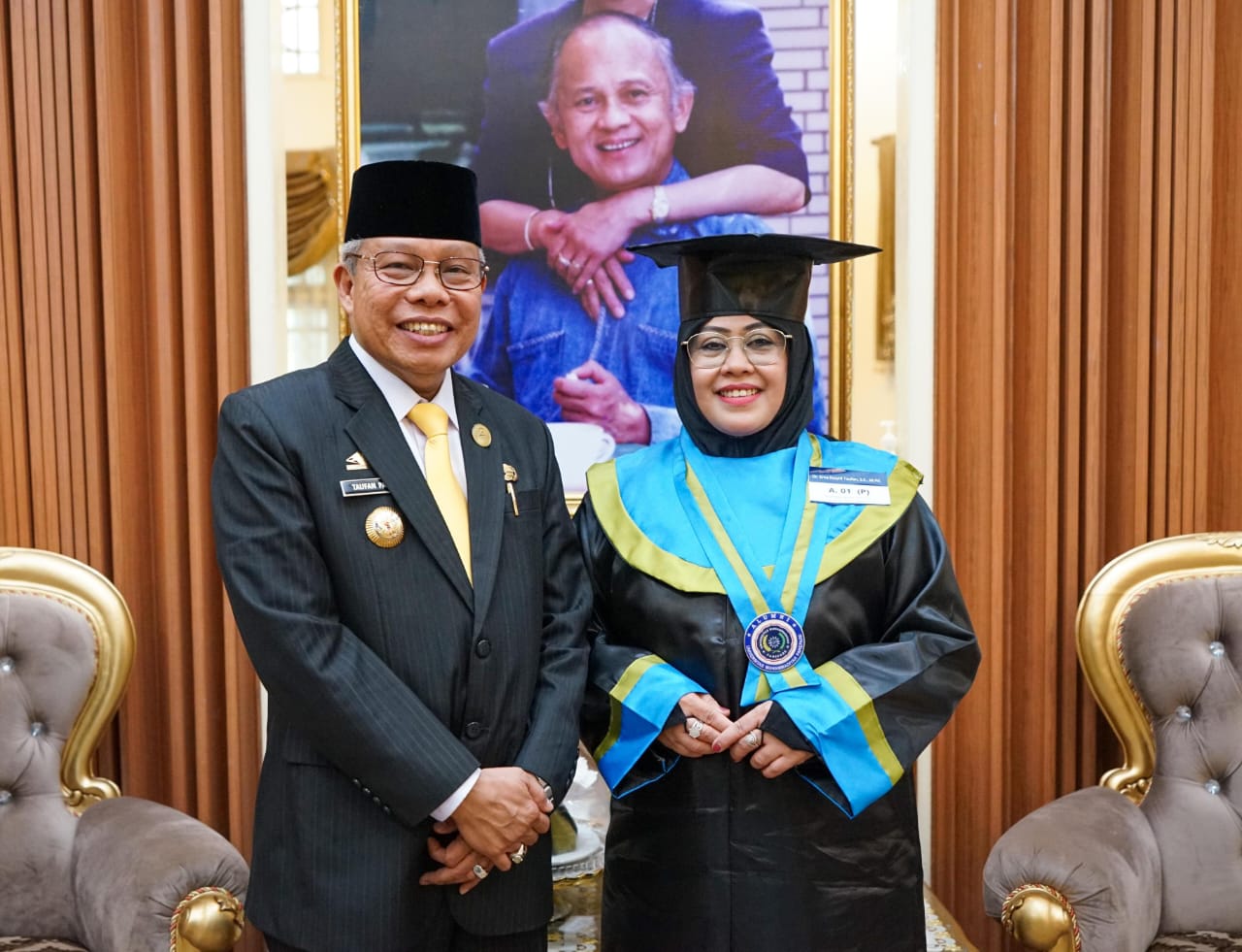 Erna Rasyid Taufan Wisuda Tepat di Hari Ulang Tahun Wali Kota Parepare ke-58
