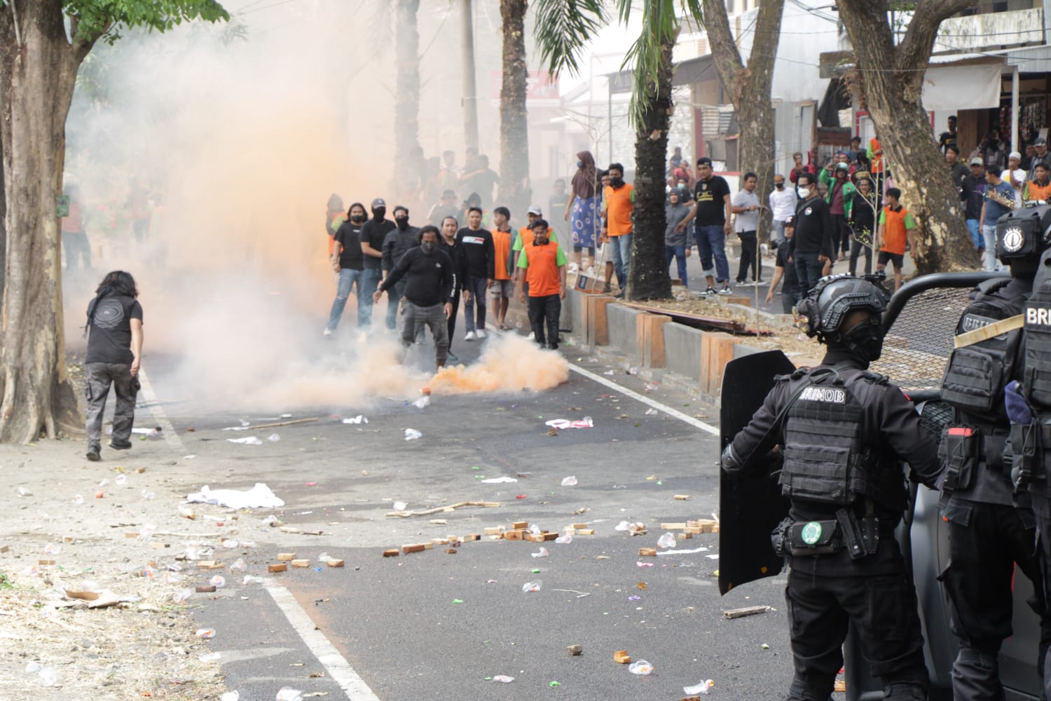 Jelang Pemilu 2024, Polres Parepare Gelar Simulasi Pengamanan