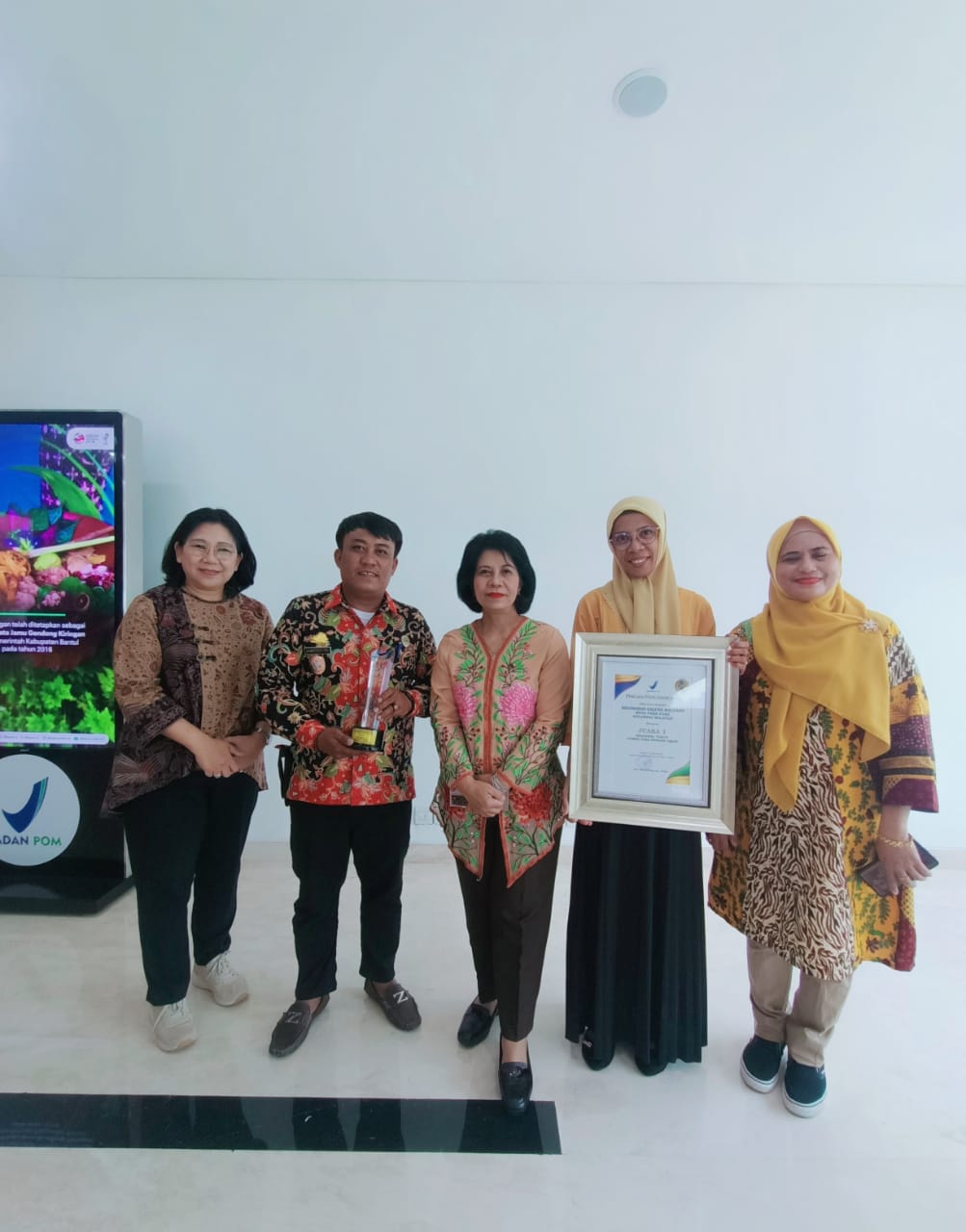 Kelurahan Galung Maloang Raih Predikat Terbaik Pertama Lomba Desa Pangan Aman