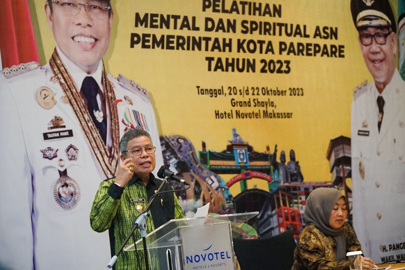 Wali Kota Taufan Pawe Buka Pelatihan Mental dan Spiritual ASN Pemkot Parepare