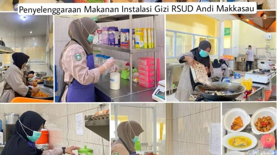RSUD Andi Makkasau Parepare Komitmen Berikan Layanan Gizi Baik Bagi Pasien