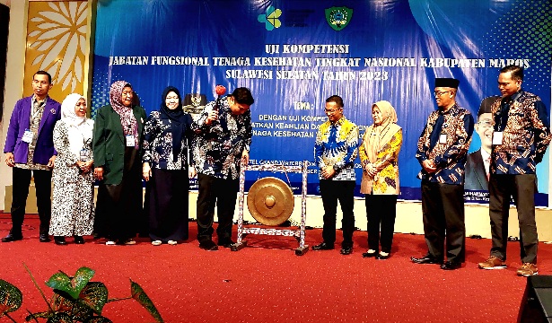 UKJF Tenaga Kesehatan Tingkat Nasional, Dipusatkan di Maros