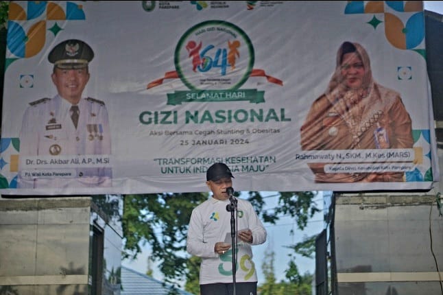 Pemkot Parepare Kampanyekan Asupan Gizi Seimbang