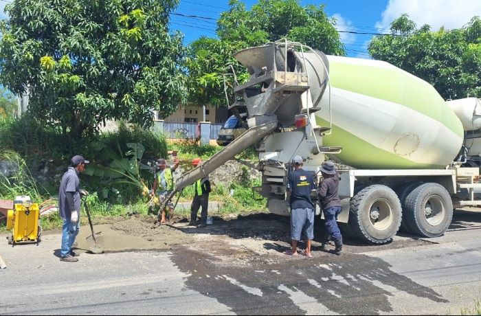 Renspon Keluhan Warga, Dinas PUPR Parepare Benahi Jalan Berlubang