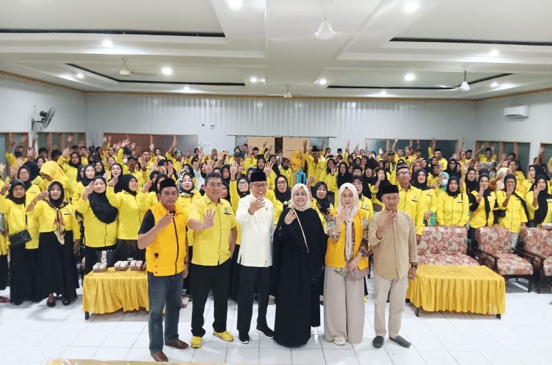 Ketua DPD Golkar Sulsel, Hadiri Silaturahmi Tim Pemenangan Kaharuddin Kadir