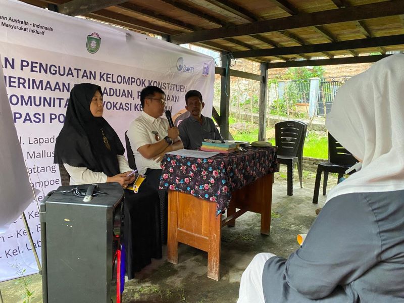 BaKTI-YLP2EM Parepare Fasilitasi Pertemuan Kelompok Konstituen