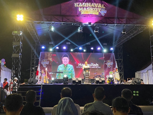 KPU Sulawesi Selatan Pusatkan Karnaval Maskot Pilkada 2024 di Parepare