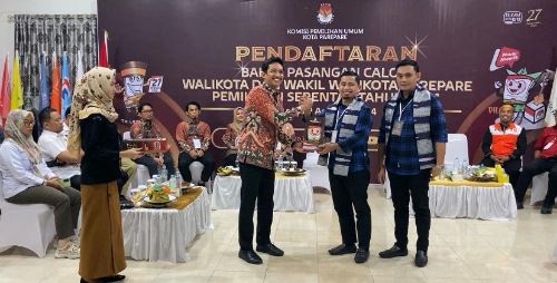 Hari Kedua, KPU Parepare Terima Pendaftar Pertama Bacalon Pilkada 2024