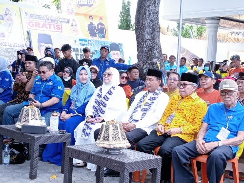 Deklarasi ERAT Bersalam Disupoort Dua Mantan Wali Kota dan Dua Anggota DPR RI Terpilih, ERAT Suarakan Tetap Rendah Hati