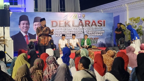 Zikir dan Deklarasi Jadi Langkah Awal Perjuangan ANH-TQ Bertarung di Parepare