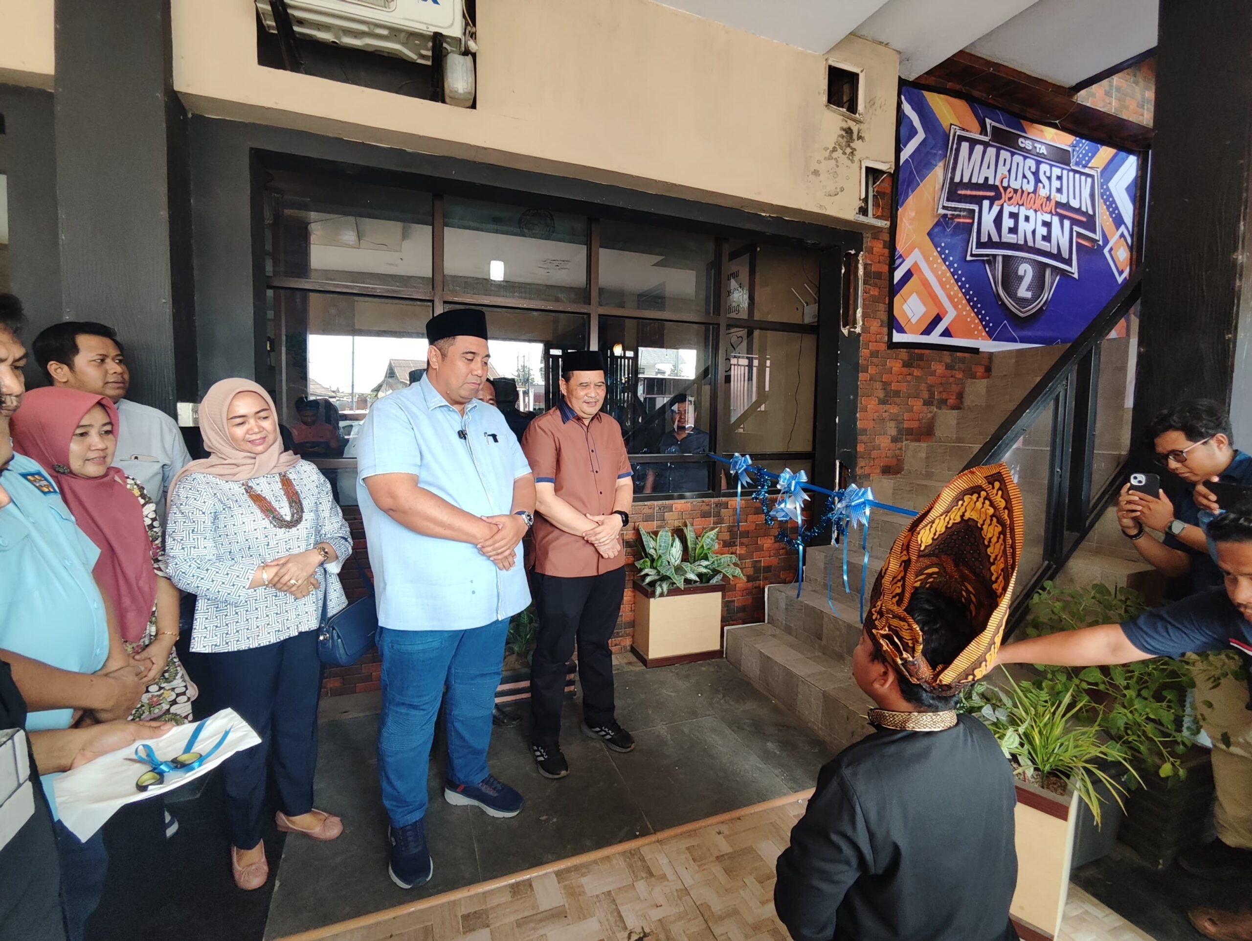 Awal Kampanye Pasangan Chaidir-Muetazim Resmikan Posko Pemenangan CS TA