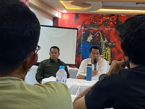 Andi Nurhaldin Nurdin Halid Gelar Silaturahmi dengan Awak Media