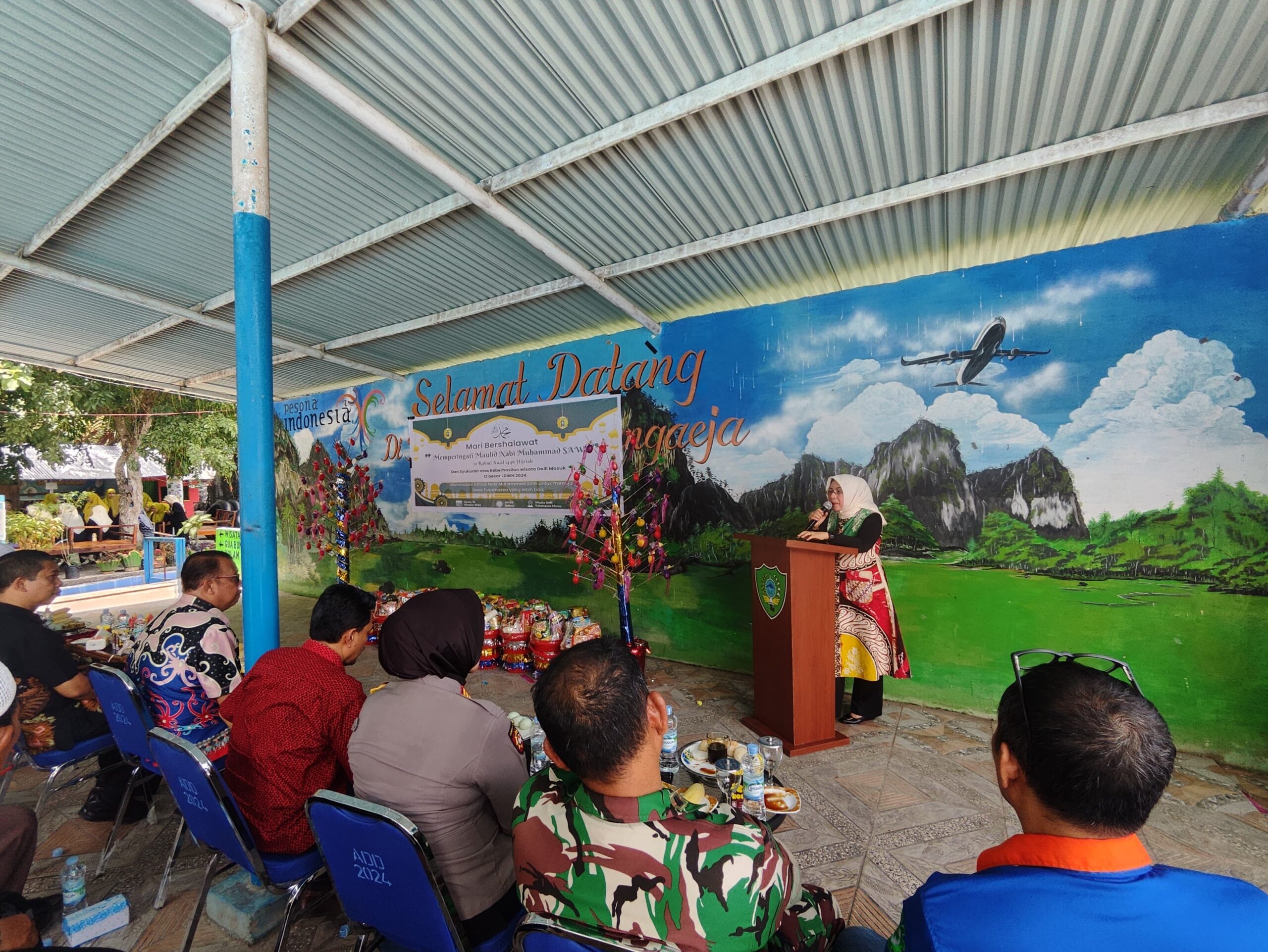 Kades Tukamasea Apresiasi Desanya Ukir Prestasi di LDWN 2024