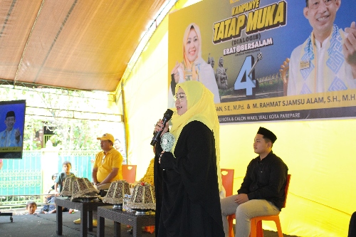 Erat Bersalam Siap Cetak Sejarah di Pilkada Parepare, Perempuan Pertama Jadi Wali Kota