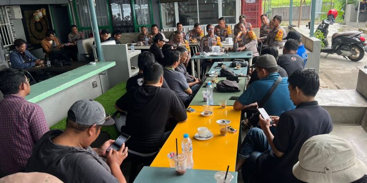Kapolres Parepare Jalin Silaturahmi dengan Jurnalis Jelang Pilkada 2024