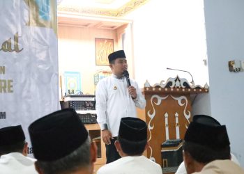 Tasming Hamid Hadiri Safari Ramadan dan Salat Tarawih di Lapas Kelas IIA Parepare