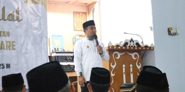 Tasming Hamid Hadiri Safari Ramadan dan Salat Tarawih di Lapas Kelas IIA Parepare