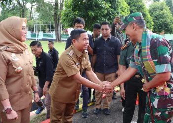 Wali Kota dan Wakil Wali Kota Parepare Sambut Kunjungan Kerja Pangdam di Kantor Kodim 1405
