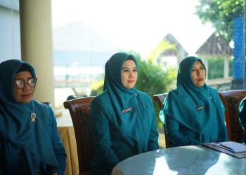 Perkuat Sinergi, Ketua TP PKK Parepare Ikuti Pengukuhan Pengurus TP PKK Sulsel Secara Virtual