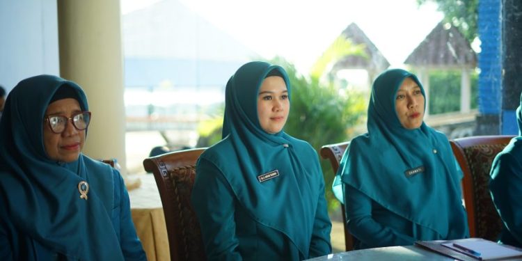 Perkuat Sinergi, Ketua TP PKK Parepare Ikuti Pengukuhan Pengurus TP PKK Sulsel Secara Virtual