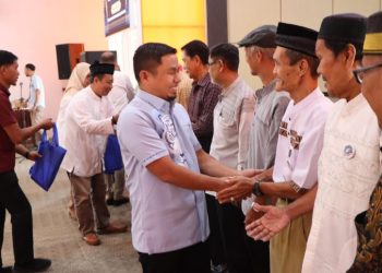 Wali Kota Parepare ajak alumni SMAN 1 bersinergi bangun kota dalam acara Halal Bihalal Smansa di Auditorium BJ Habibie, 3 April 2025.