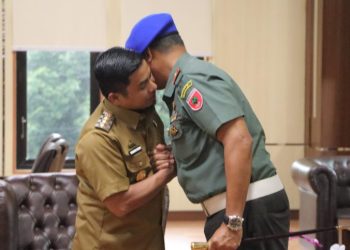 Wali Kota Parepare Tasming Hamid menerima audiensi dari berbagai pihak di Kantor Wali Kota