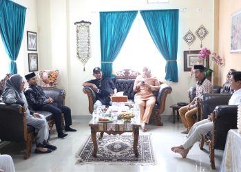 Wali Kota Parepare Tasming Hamid bersilaturahmi ke keluarga almarhum Faisal Andi Sapada