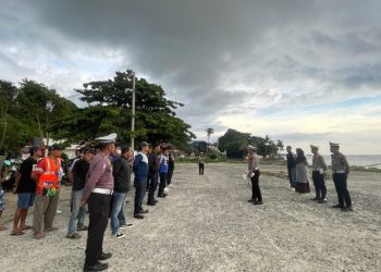 Simulasi pengalihan arus lalu lintas di PantaiKu Parepare jelang peluncuran CFD dan CFN