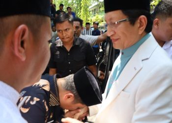 Wali Kota Parepare sambut Menteri Agama RI Prof. Nazaruddin Umar di Masjid Raya Parepare
