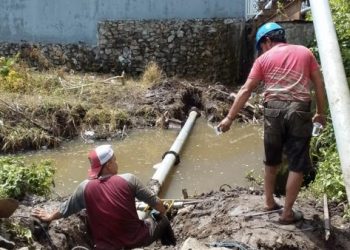 Kebocoran pipa distribusi PDAM Tirta Karajae Parepare