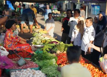 Wali Kota Tasming Hamid tinjau langsung kondisi Pasar Sumpang Minangae Parepare