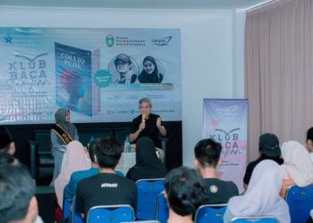 Penulis Alan TH berbagi inspirasi dalam Bincang Buku Colliq Pujie di Parepare