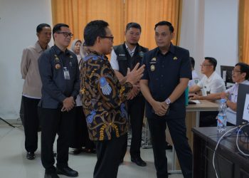 Wakil Wali Kota Parepare H. Hermanto meninjau pelaksanaan Profeling ASN di IAIN Parepare